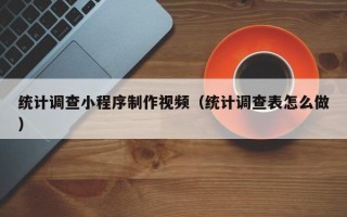 任丘统计调查小程序制作视频（统计调查表怎么做）
